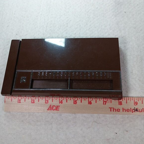 Vintage Ketcham & McDougall Address Phone Index Brown Desk Rolodex 1960s - Picture 7 of 11